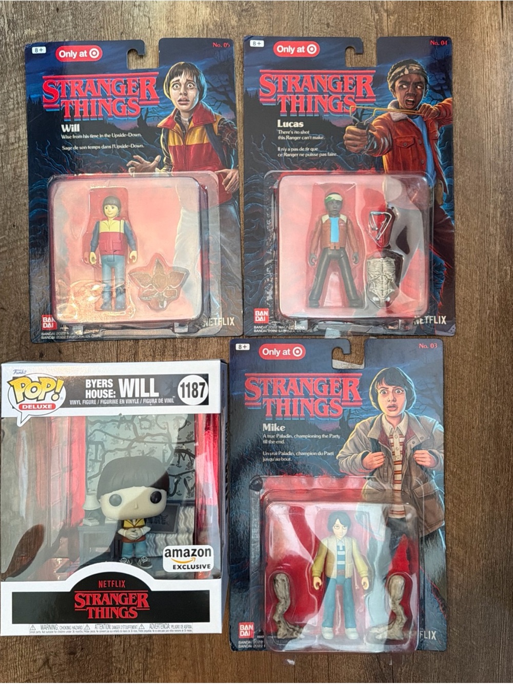 Stranger Things Collectible Lot 4" Will Figure Target Exclusive Byers House Pop